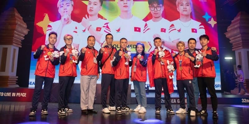 Hàng loạt thành tích của tuyển Việt Nam tại Seagame 32 Esports